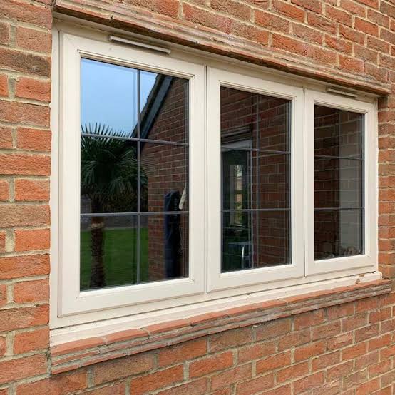 White PVC Casement Window Frame 1200x900mm with Multi-Point Lock System